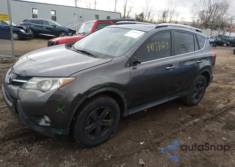 2013 Toyota Rav4 Xle из США, поврежденный, VIN 2T3RFREV3DW115613
